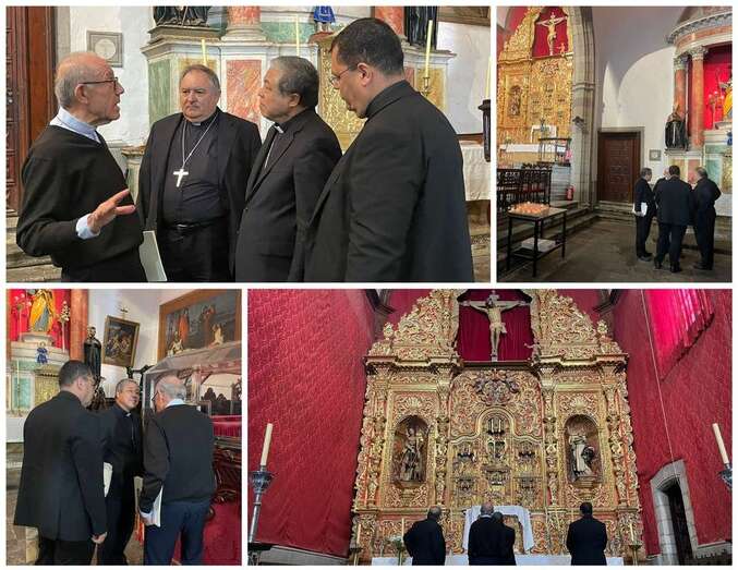 Momentos de la visita/Francisco Javier Santana.